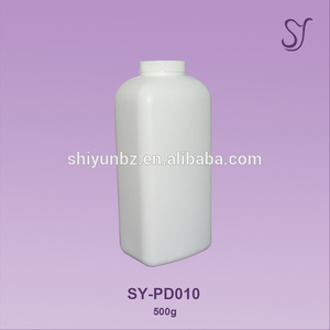 500g PE un temps avec trou bouchon à vis type poudre de talc contenant PD010 - Product Image 1
