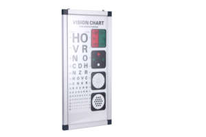 Tabla de visión LED estándar de 5 metros de la mejor calidad para instrumentos ópticos de prueba ocular