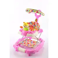 Alibaba Großhandel 2018 neue PP Kunststoff Strand Stil Spielzeug Baby Walker mit 7 drehbaren Rädern gehen entlang Spielzeug für Babys
