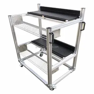 Aluminum Alloy Material SMT Storage Feeder Cart for FUJI NXT Feeder