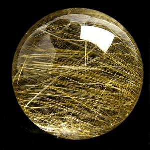 Bola de cristal rutilado natural <span class=keywords><strong>para</strong></span> el hogar, esfera de Cuarzo rutilado de oro pulido <span class=keywords><strong>para</strong></span> meditación - Product Image 3
