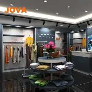 Modern Wholesale Showroom Design Ideas Clothing Store Shelving