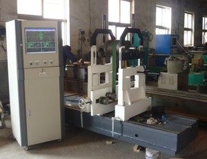 Alymachine haute précision 1000A à roulement dur, rotor entraîné par courroie, Machine d'équilibrage dynamique, équipement de machine d'équilibrage de rotor - Product Image 2