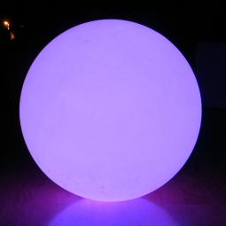 Kunststoff <span class=keywords><strong>led</strong></span> leuchtet leuchten globus Kugel/wiederaufladbare wasserdichte schwimmende 3d führte bälle - Product Image 3