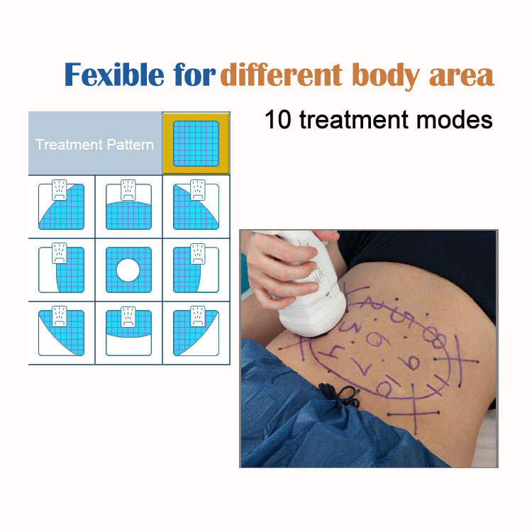 2 Cartridges 8mm 13mm Hifu Machine Liposonic Body Slimming Device