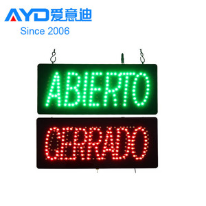 Hotcake Indoor Advertising Aperto LED Open Board Program LED Display LED Window Sign