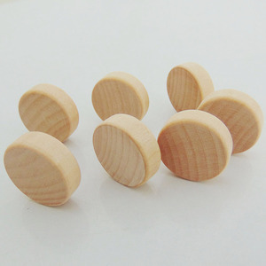 Incompiuto di legno rotondo pezzi, legno Cerchi Chip per il regalo - Product Image 5