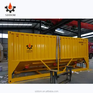 पूर्ण स्वचालित क्षैतिज सिलो, कंटेनर सीमेंट सिलो, स्टील सीमेंट सिलो - Product Image 5