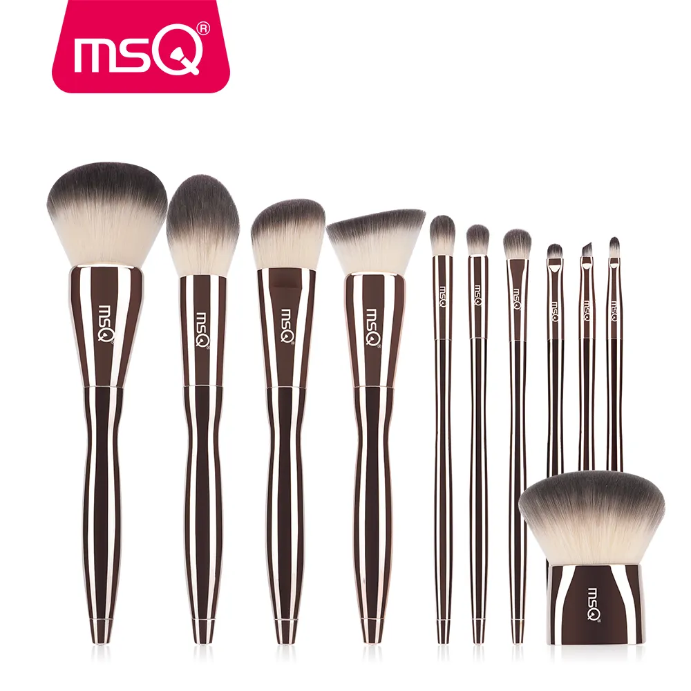 MSQ 11pcs profession elle Kabuki Make-up Pinsel mit Diamant Make-up Pinsel Custom ized