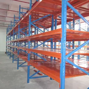 Medium Duty Shelving Storage Rack Q235B Steel Warehouse Storage Light Duty Warehouse Rack for Plastic Part Bins RAL System SUNLI