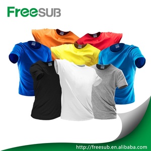 Servicio del OEM estilo suelto Camiseta de algodón en blanco sublimación camiseta - Product Image 1