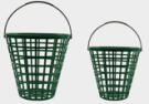 Haute Qualité de Balle De Golf En Plastique Panier Métallique pour Practice