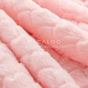 Commercio all'ingrosso in rilievo super soft minky <span class=keywords><strong>cuddle</strong></span> tessuto per il bambino coperta - Product Image 3
