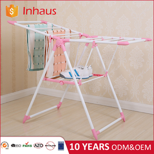 Fabricant chinois, vente en gros à bas prix, séche-<span class=keywords><strong>linge</strong></span> pour bébé personnalisé, rose, mini-séchoir à <span class=keywords><strong>linge</strong></span> <span class=keywords><strong>pliable</strong></span> pour salle de bain, pour le repassage à la vapeur - Product Image 3
