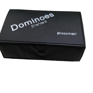 Dominos en mélamine Boîte en PVC Jouets éducatifs Jeu de dominos - Product Image 1