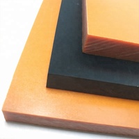 Taille personnalisée 3-50mm d'épaisseur noir/orange plaque de bakélite phénolique stratifié feuille & tige matériaux d'isolation éléments fournisseurs