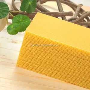 Ferramentas para apicultura, folha de fundação amarela pura