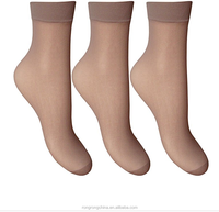 Chaussettes en nylon Hosiery Factory Chaussettes de cheville transparentes pour femmes