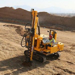 고압 공학 Micropiles 드릴링 리그 기계