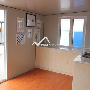 필리핀에서 고급 조립식 확장 컨테이너 하우스 저렴한 스틸 샌드위치 패널 소재 아파트 판매 - Product Image 6