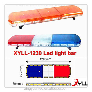 12-24VDC 88w ambre bleu d'urgence LED barre de lumière d'avertissement lumière stroboscopique de sécurité d'ambulance - Product Image 3