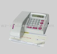Machine à Écrire les Chèques 110V/220V avec Imprimante de Chèques et 16 Symboles Monétaires, Équipement d'Impression de Chèques