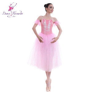 Robe de tutu de ballet de conte de fées en prune sucrée, costumes de danse pour filles, tutus romantiques pour compétition 18090 - Product Image 1