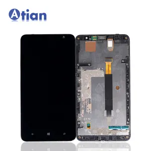 para Nokia Lumia 1320 pantalla LCD digitalizador de pantalla táctil con el marco para Nokia 1320 N1320 RM-994 RM-995 RM-996