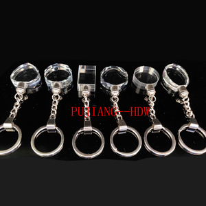 Tín Dụng Đảm Bảo Bán Buôn Trống Pha Lê Keychain Ảnh Tùy Chỉnh LED Ánh Sáng K9 Khắc Laser Pha Lê Keychain Cho Quà Tặng Khuyến Mãi - Product Image 5