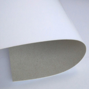 Thường xuyên Kích thước 700x1000 mét một bên giấy trắng tráng Duplex Hội Đồng Quản Trị màu xám trở lại - Product Image 5