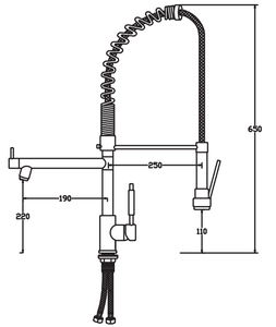 Grifos de latón para fregadero de <span class=keywords><strong>cocina</strong></span>, <span class=keywords><strong>tres</strong></span> vías - Product Image 3