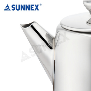 Sunnex กาน้ำชาสแตนเลสคุณภาพสูงสำหรับโรงแรมและร้านอาหารกาน้ำชาของโรงแรม - Product Image 2