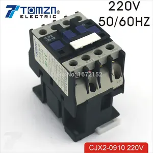 CJX2 0910 AC contactor LC1 9A 220 V 50 HZ/60 HZ