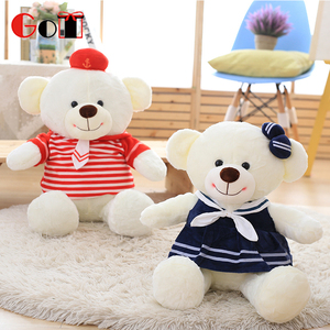Oem Design Großhandel Mode Benutzerdefinierte Plüsch Uniform Teddybär Plüsch - Product Image 1