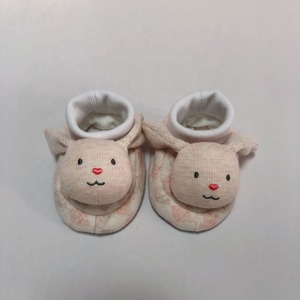 <span class=keywords><strong>Scarpe</strong></span> per neonati in cotone 100% per neonati e bambini piccoli, soffice e caldo e scivoloso, suola Oxford con stampe animalier - Product Image 2