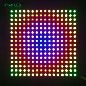 Layar Tampilan Led 256 Piksel 5050 Rgb Ws2812b