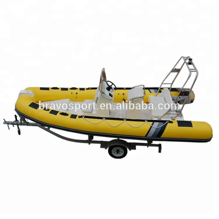 Made In China PVC O Hypalon Scafo In Vetroresina Rib 520 Gonfiabile Barca