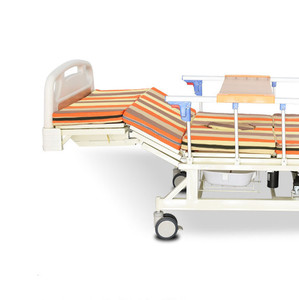 Cama de Hospital Manual de 2 Manivelas Ajustable y Económica para Enfermería - Product Image 3