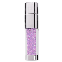 Clé USB en verre cristal haute vitesse USB 2.0, mémoire flash 32 Go, clé USB en verre avec logo personnalisé, clé USB 16 Go