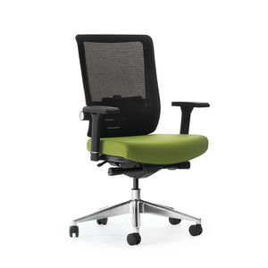 3D Adjustable arms modern commercial Office swivel chair with wheels - Product Image 3