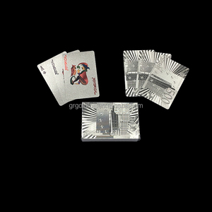 Gran <span class=keywords><strong>idea</strong></span> de regalo euro 500 ninguna costumbre mínimo Gold foil tarjetas de juego - Product Image 3