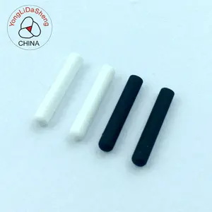 Hot Sale Shoes Fashion Black White Plastic Shoelce Aglets Tips For Shoelace