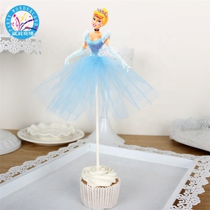 La Princesa tema nuevo cumpleaños decoración de la fiesta de topper de la torta de boda - Product Image 5