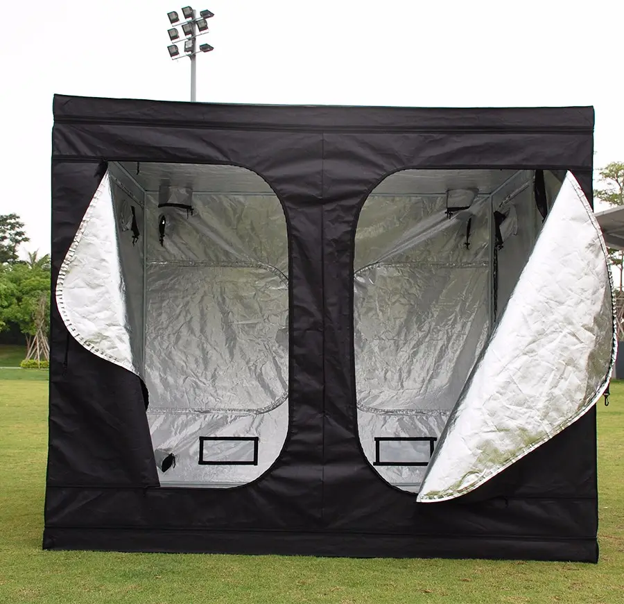 Customized Dark Room Hydroponic Complete Grow Tent Kits 150*150*200cm
