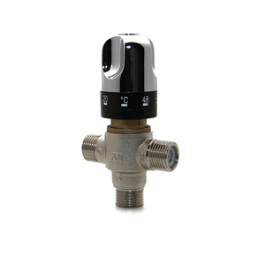 Miscelatore Sanitario di Alta Gamma per Acqua Calda e Fredda, Valvola Angolare in Ottone, Elettrovalvola a 3 Vie, Deviatore Doccia a 4 Vie, Valvola di Miscelazione Elettronica - Product Image 3