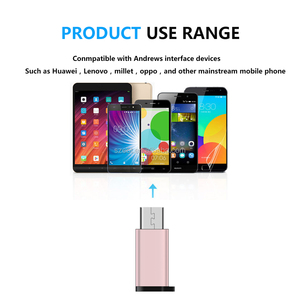 <span class=keywords><strong>Hembra</strong></span> 3,1 tipo <span class=keywords><strong>C</strong></span> <span class=keywords><strong>a</strong></span> Micro <span class=keywords><strong>USB</strong></span> macho Adaptador convertidor de conector - Product Image 3