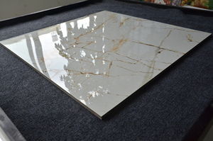 De cerámica esmaltada para piso de baño de paredes de la ducha de oro seleccionar <span class=keywords><strong>casablanca</strong></span> azulejo blanco - Product Image 5