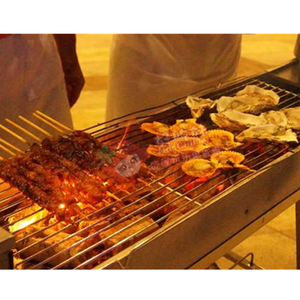 เครื่องย่างบาร์บีคิวปลาหมึกไฟฟ้าขนาดเล็กแบบกำหนดเอง ทำจากสแตนเลส - Product Image 6