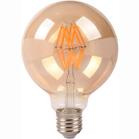 Bon prix ST64 G80 G95 G125 T30 A60 4W 6W 8W 10W E26 E27 Vintage Glass Edison Dimmable Filament LED Ampoule Éclairage