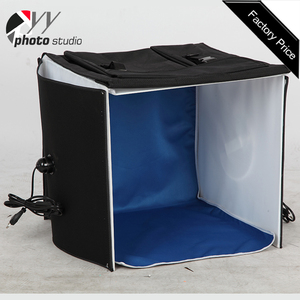 Mini <span class=keywords><strong>caja</strong></span> de luz profesional para estudio fotográfico, <span class=keywords><strong>caja</strong></span> de luz portátil para joyería, 40x40cm, 50x50cm, 60x60cm, color blanco y negro - Product Image 4